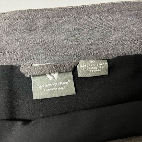 White Sierra Grey Multicolor Speckled Athletic Golf Tennis Skort SZ 10 - Picture 3 of 5